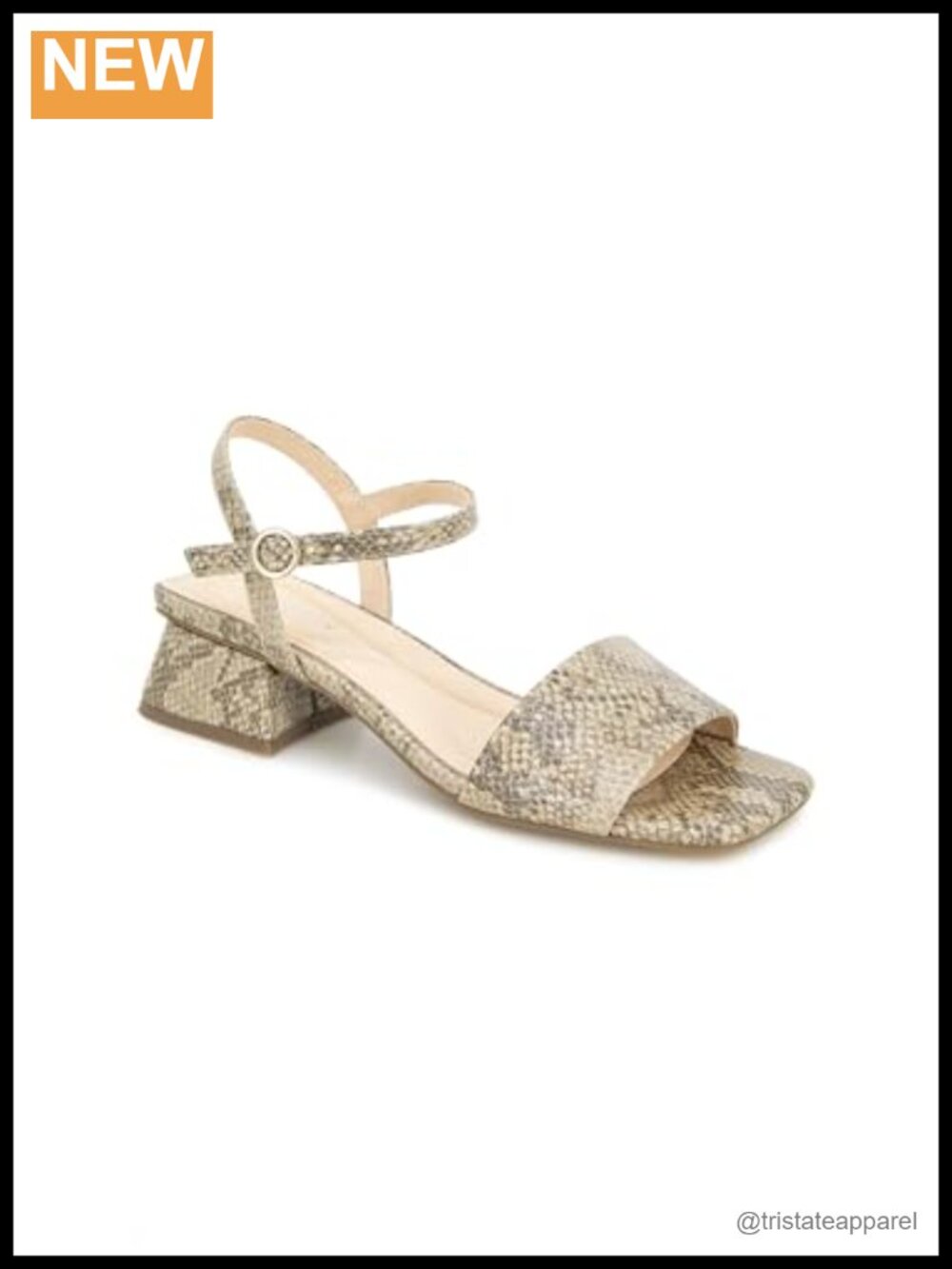 Heeled Sandals Block Heel Ankle Strap Buckle Open Toe Casual Gladiator